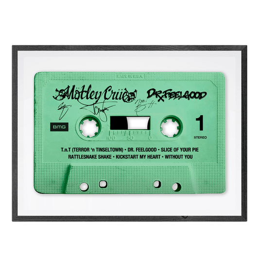 Hand Signed Feelgood Vintage Cassette Art Print